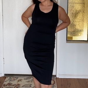 Black Strappy Back Dress - US Size L